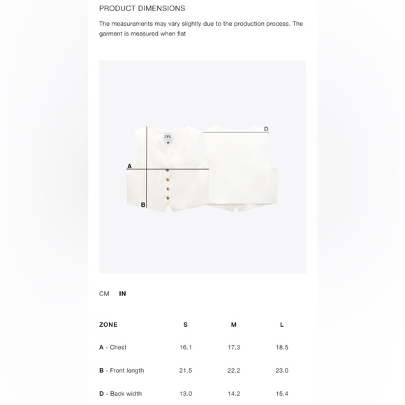 ZARA SMOOTH KNIT VEST TOP - Picture 5 of 5